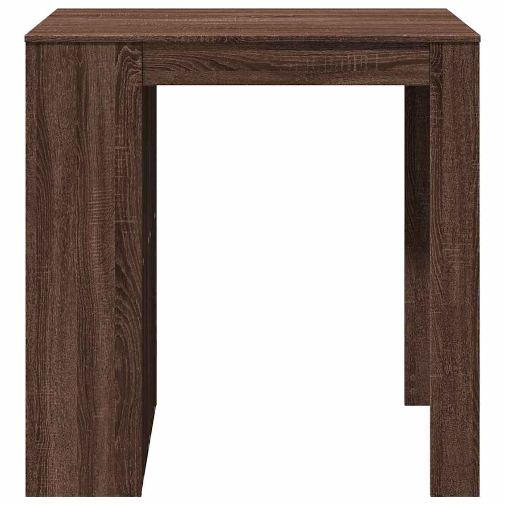 Barbord brun eik 102x70x103,5 cm konstruert tre