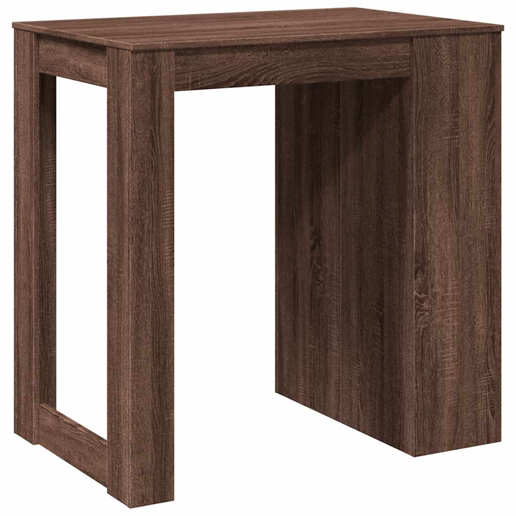 Barbord brun eik 102x70x103,5 cm konstruert tre