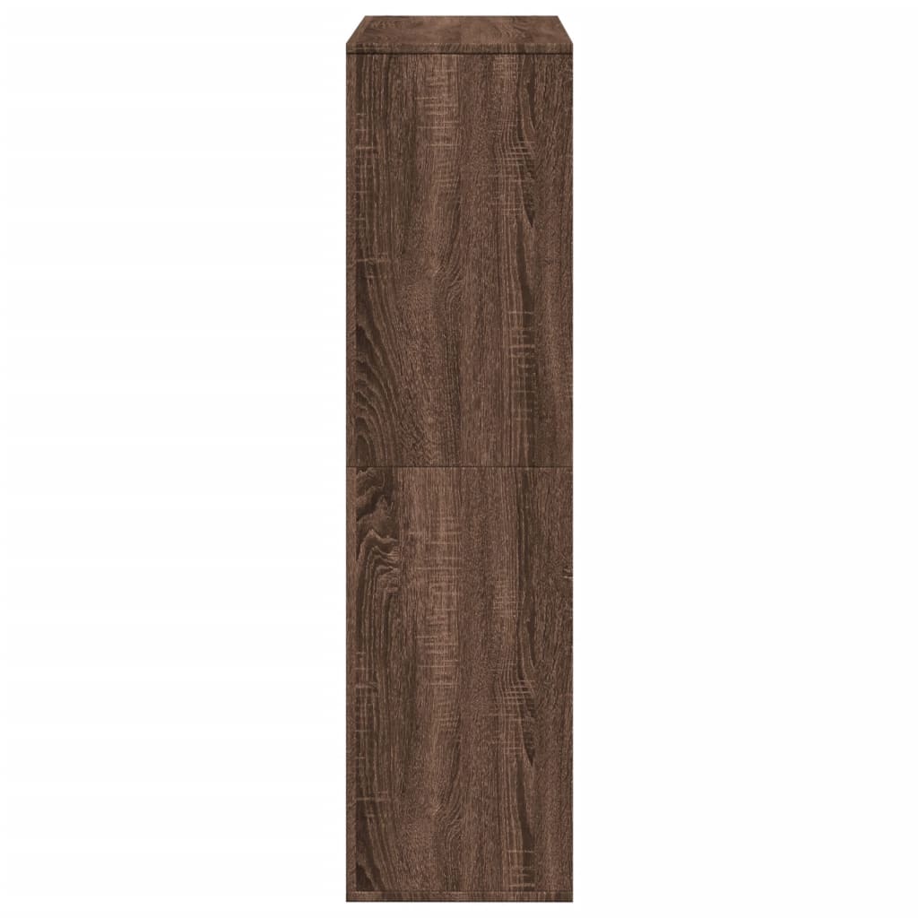Bokhylle Brun Eik 100x33x125,5 cm