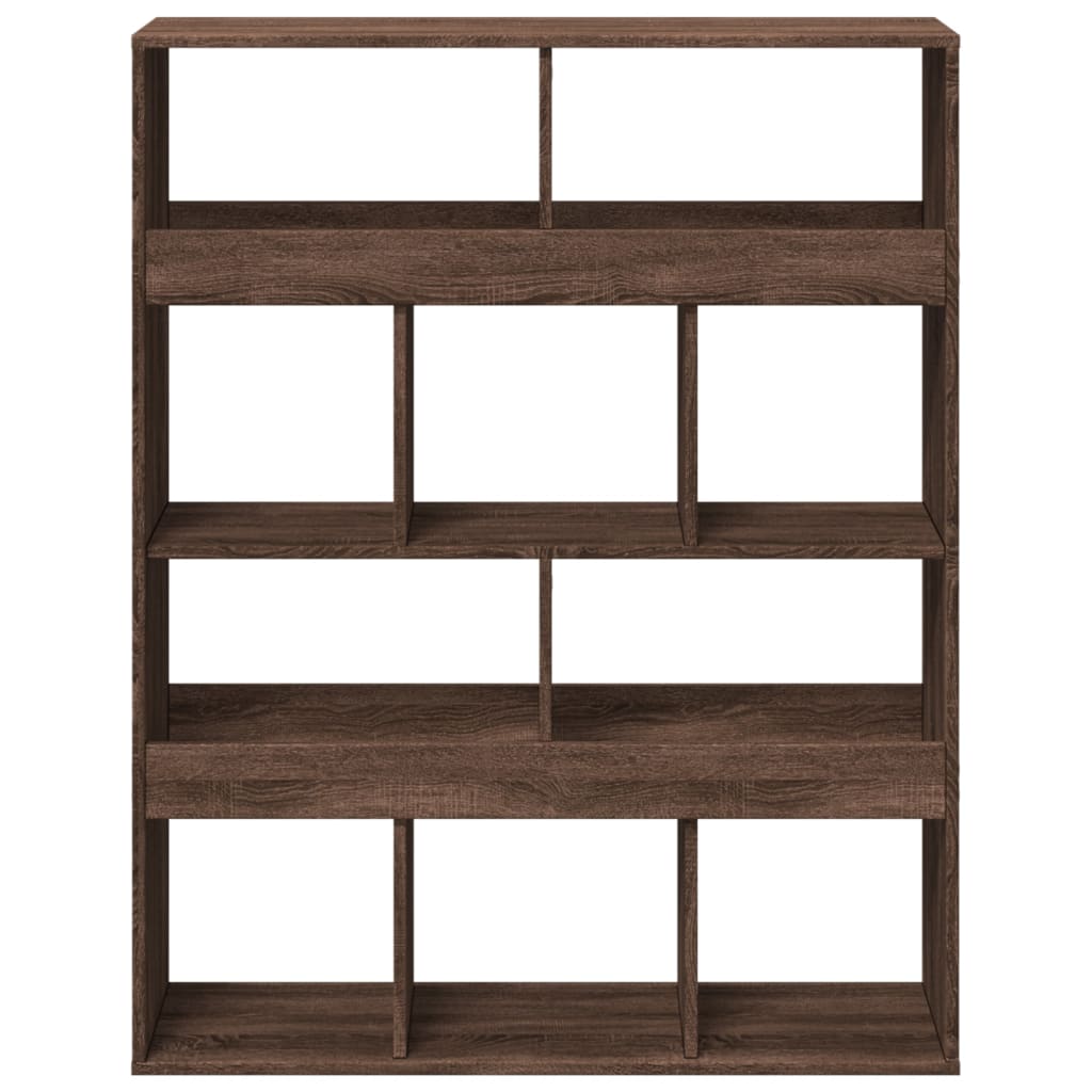 Bokhylle Brun Eik 100x33x125,5 cm
