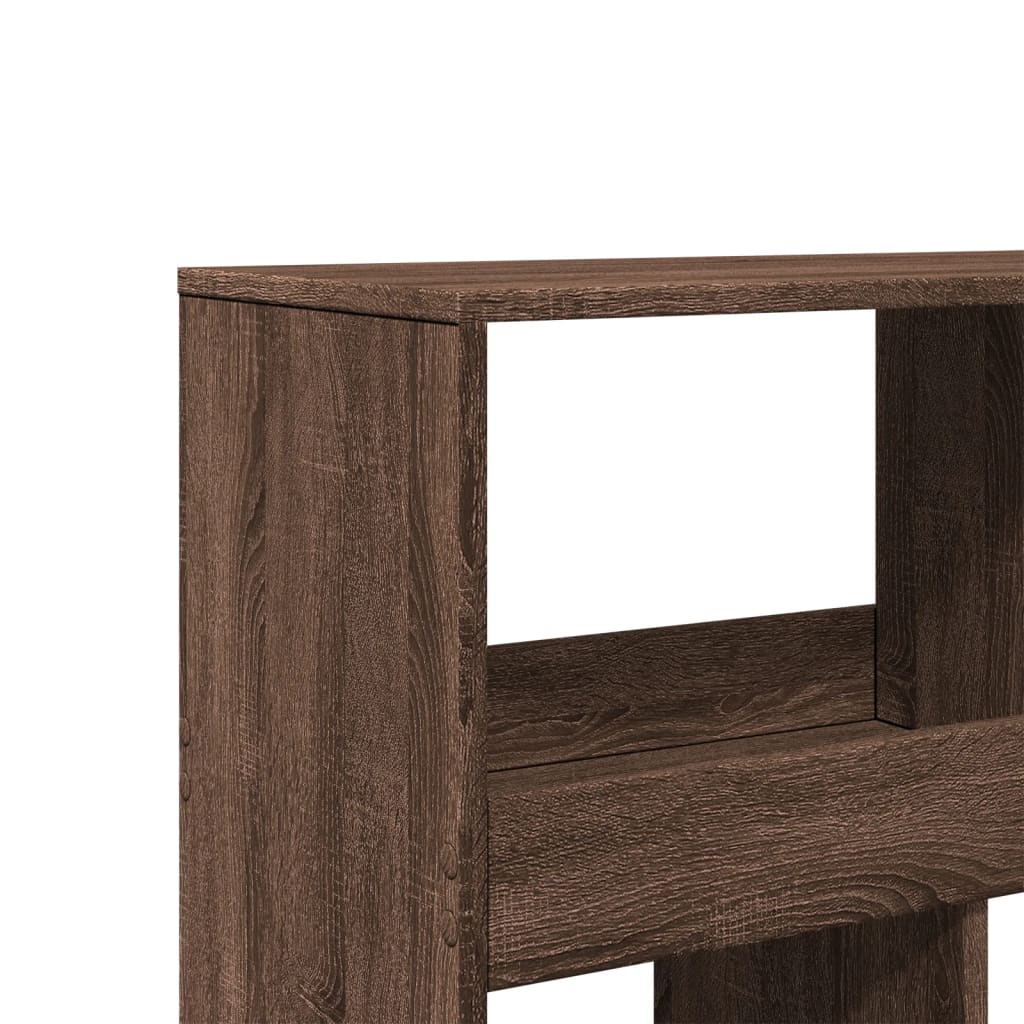 Bokhylle Brun Eik 100x33x125,5 cm
