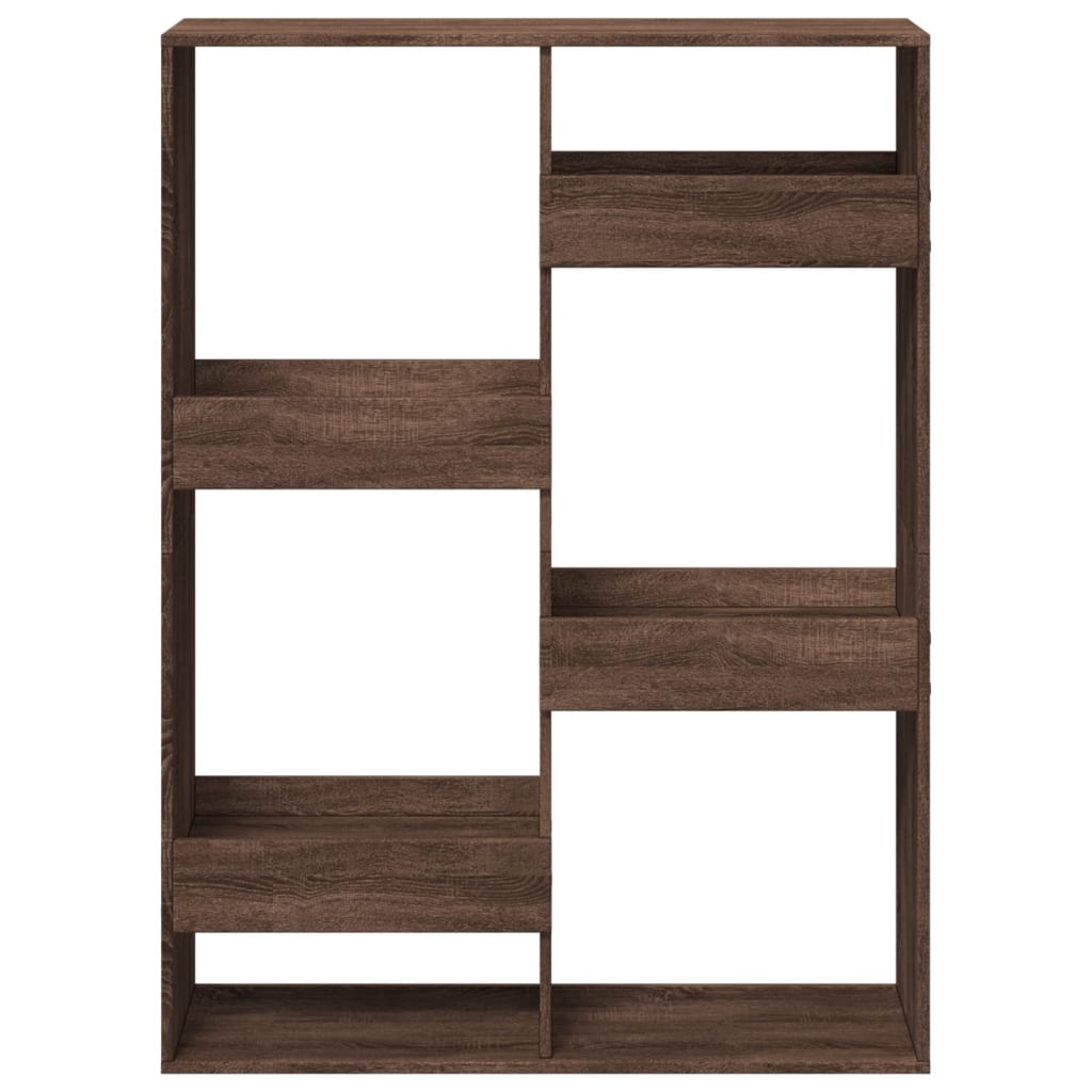 Bokhylle Brun Eik 100x33x135 cm
