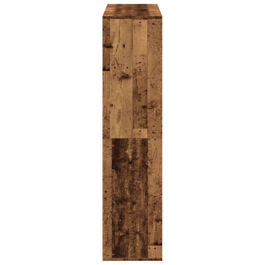 Bokhylle Gammelt Tre 100x33x135 cm