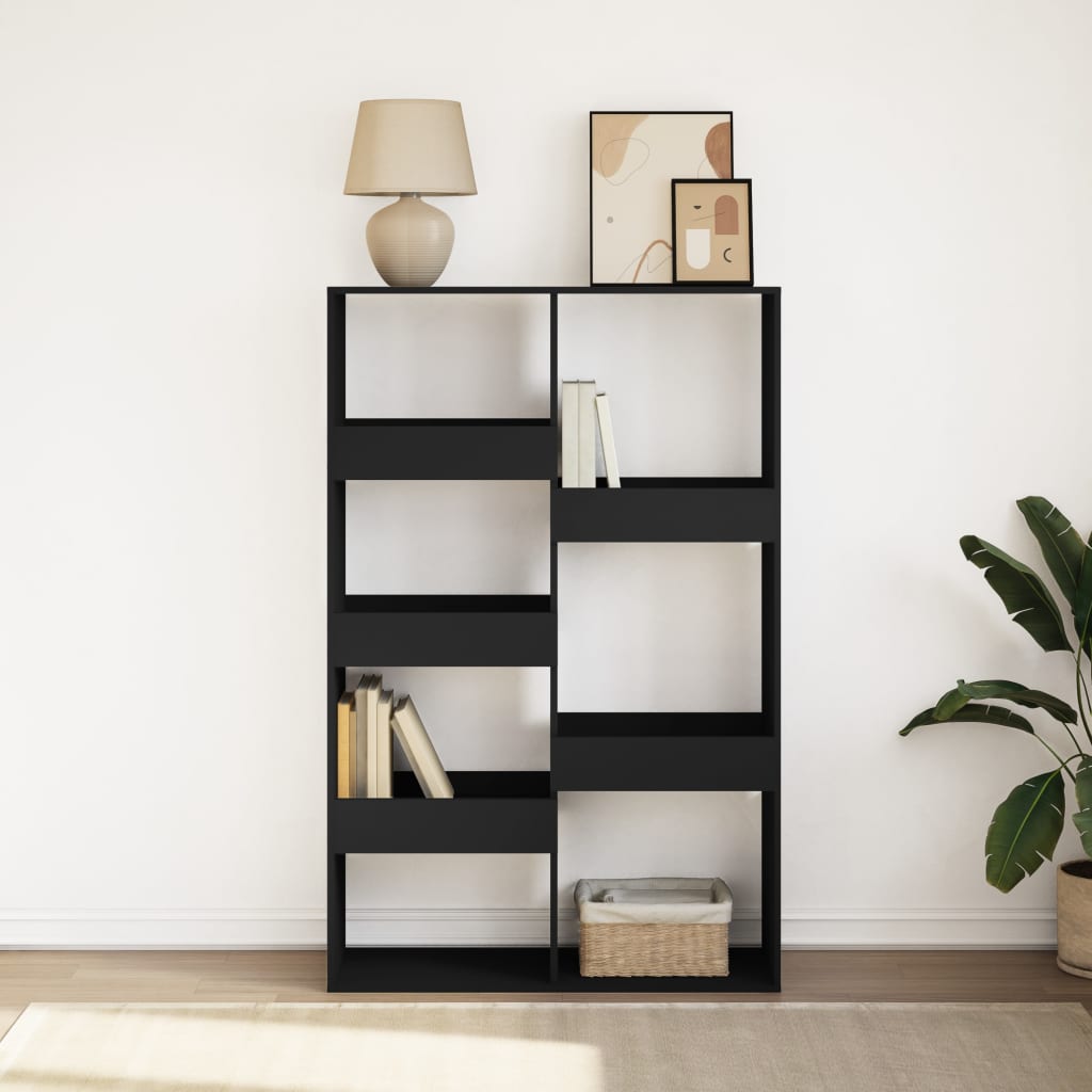 Bokhylle Svart 100x33x155,5 cm