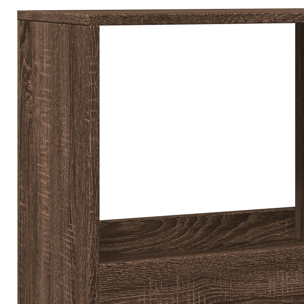 Bokhylle Brun Eik 100x33x175 cm