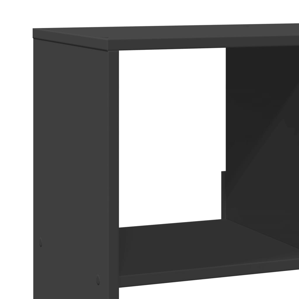 Bokhylle Svart 100x33x125,5 cm