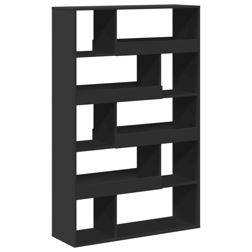 Bokhylle Svart 100x33x156,5 cm