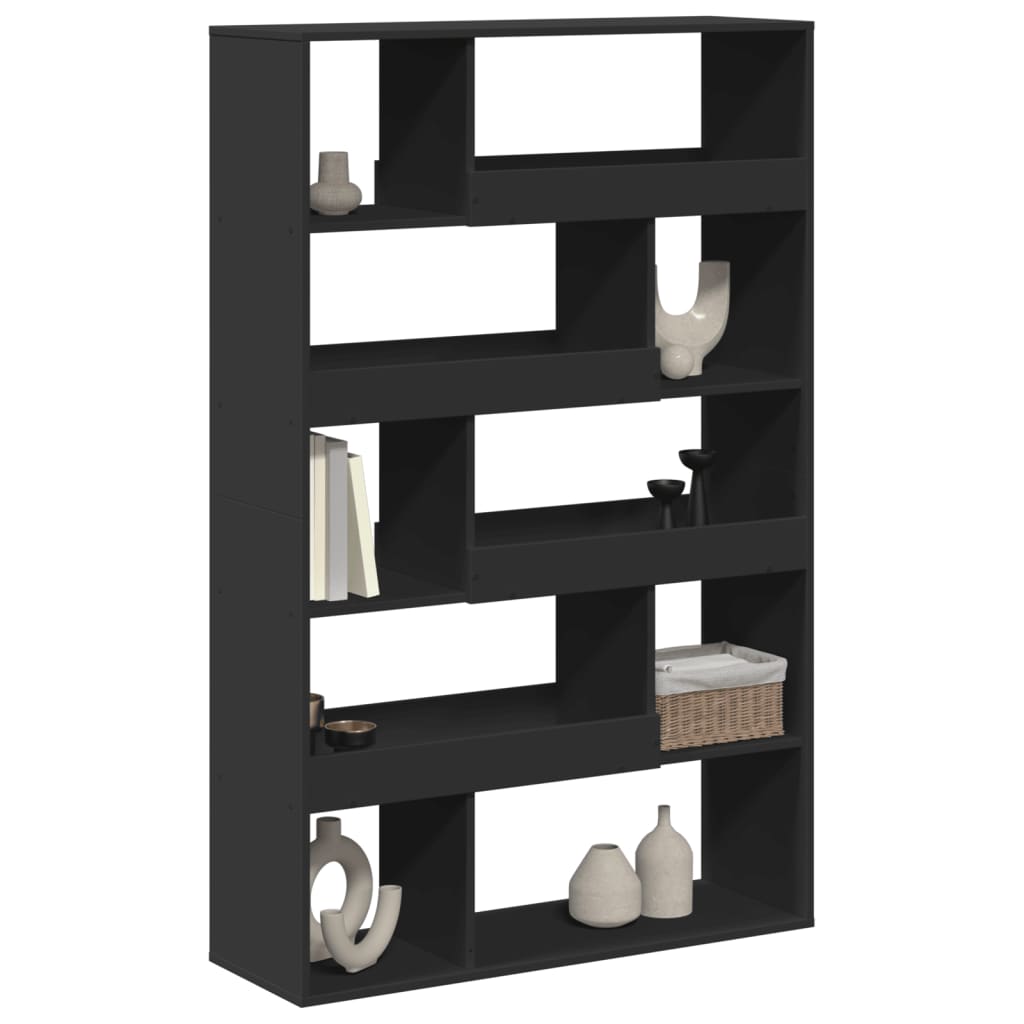 Bokhylle Svart 100x33x156,5 cm