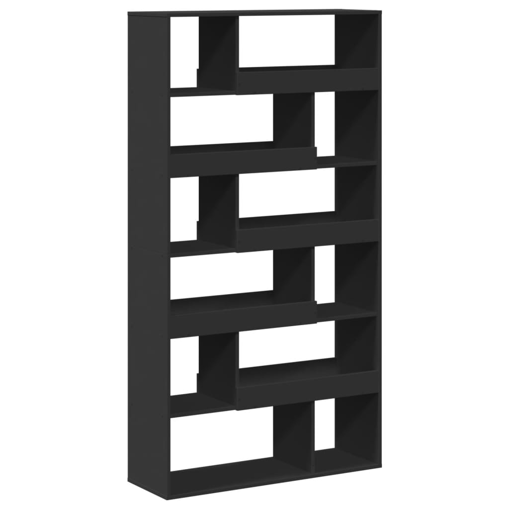 Bokhylle Svart 100x33x187,5 cm