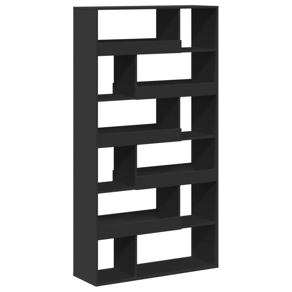 Bokhylle Svart 100x33x187,5 cm