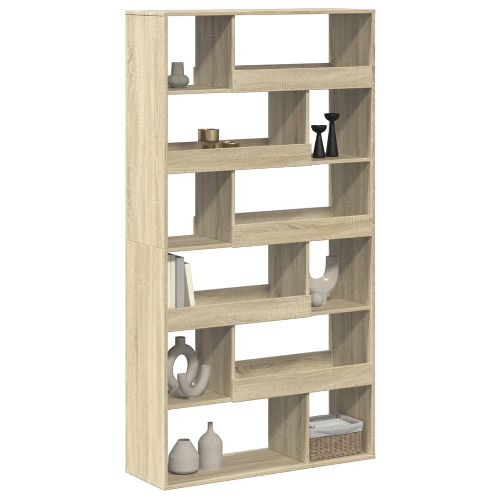 Bokhylle Sonoma Eik 100x33x187,5 cm