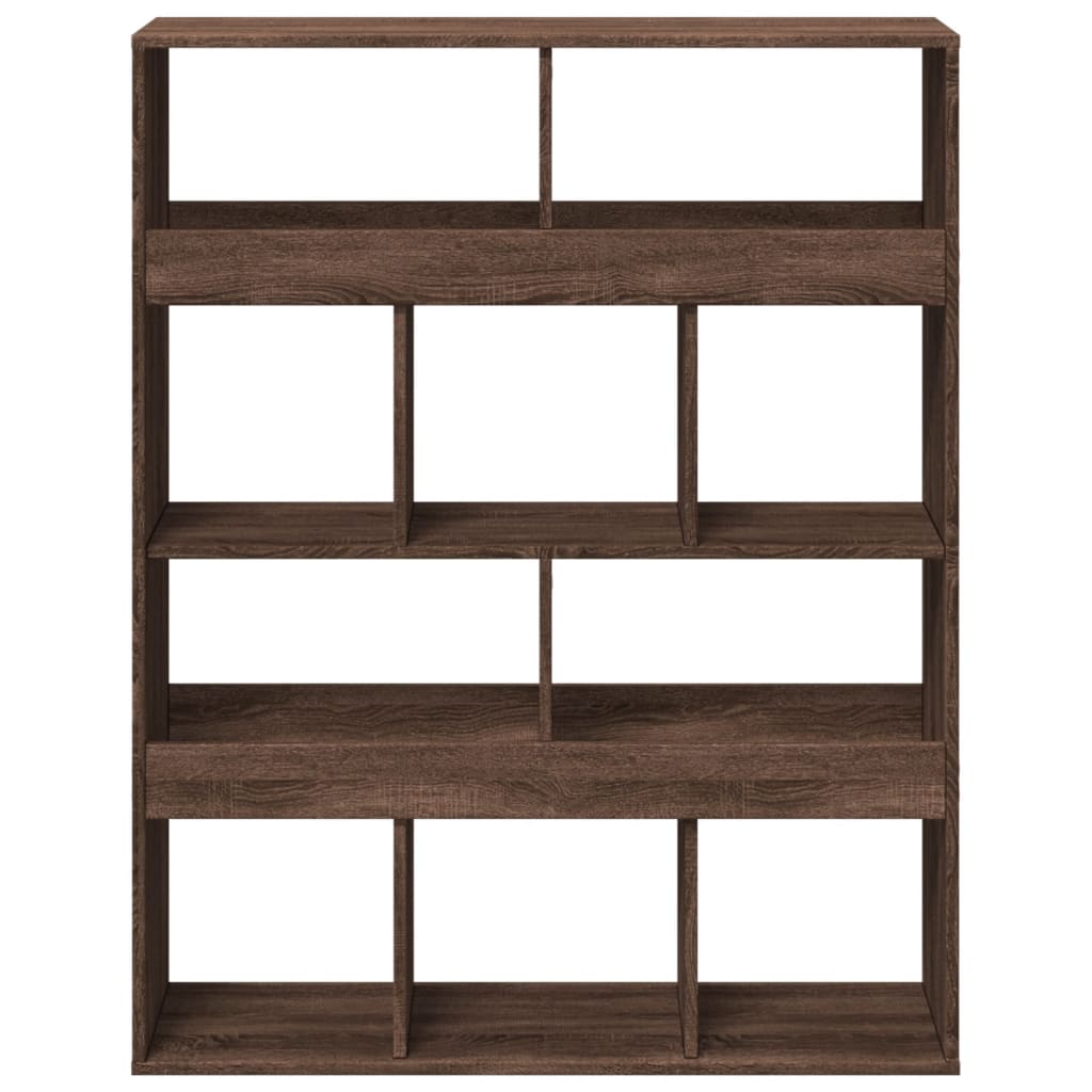 Bokhylle Brun Eik 100x33x125,5 cm