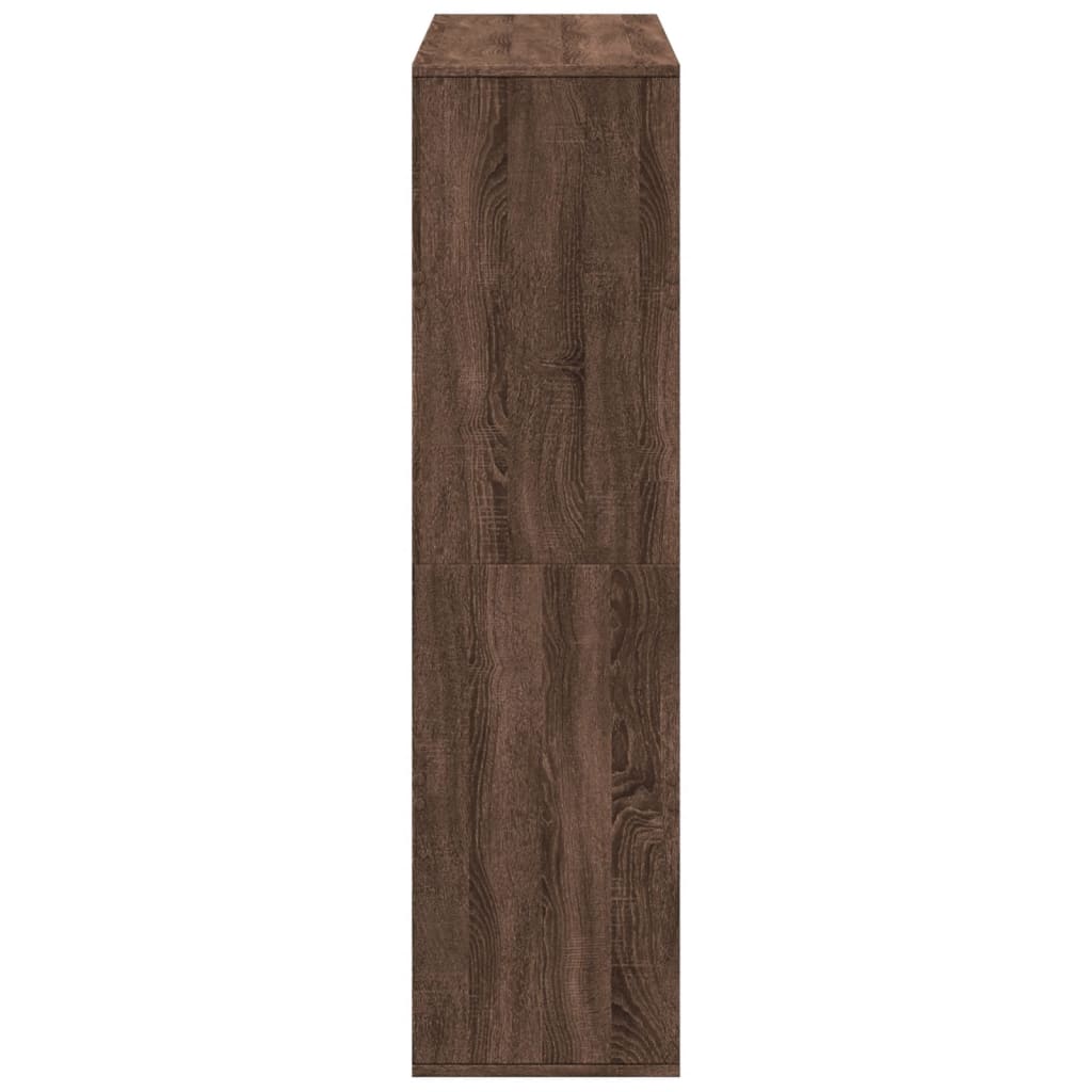 Bokhylle Brun Eik 100x33x125,5 cm