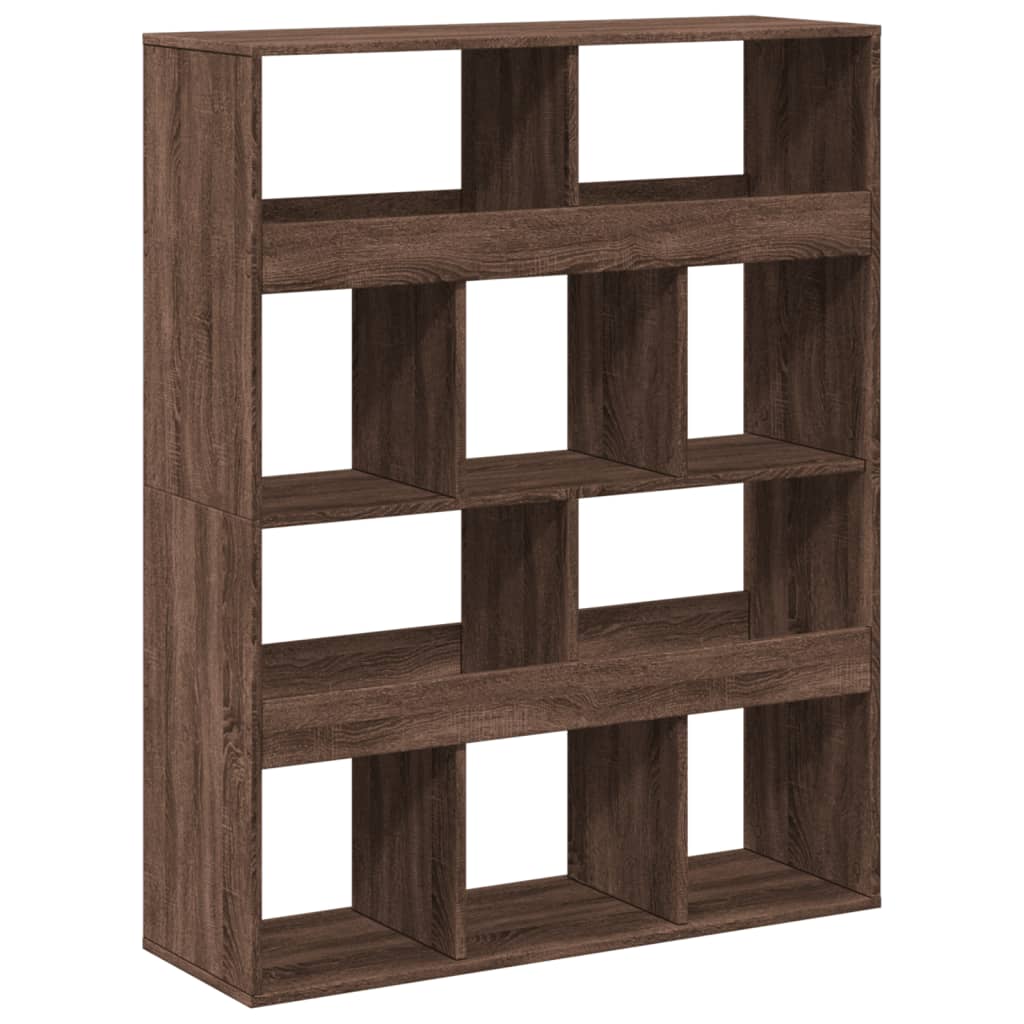 Bokhylle Brun Eik 100x33x125,5 cm