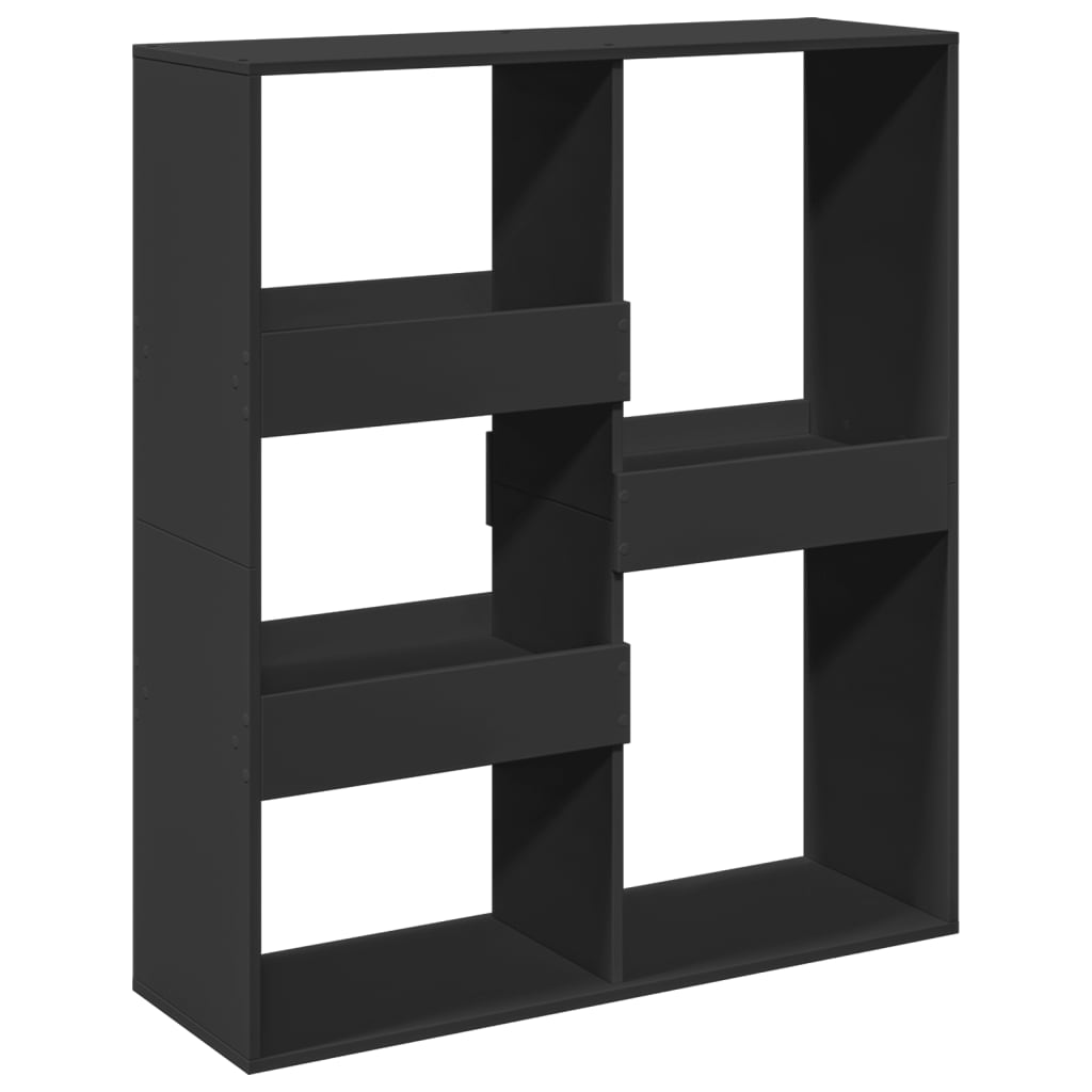Bokhylle Svart 100x33x115 cm