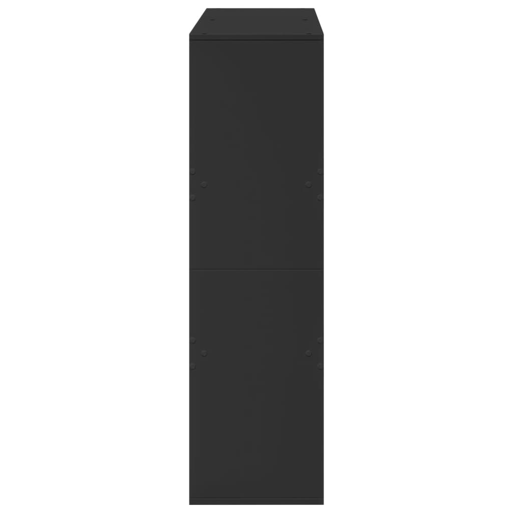 Bokhylle Svart 100x33x115 cm