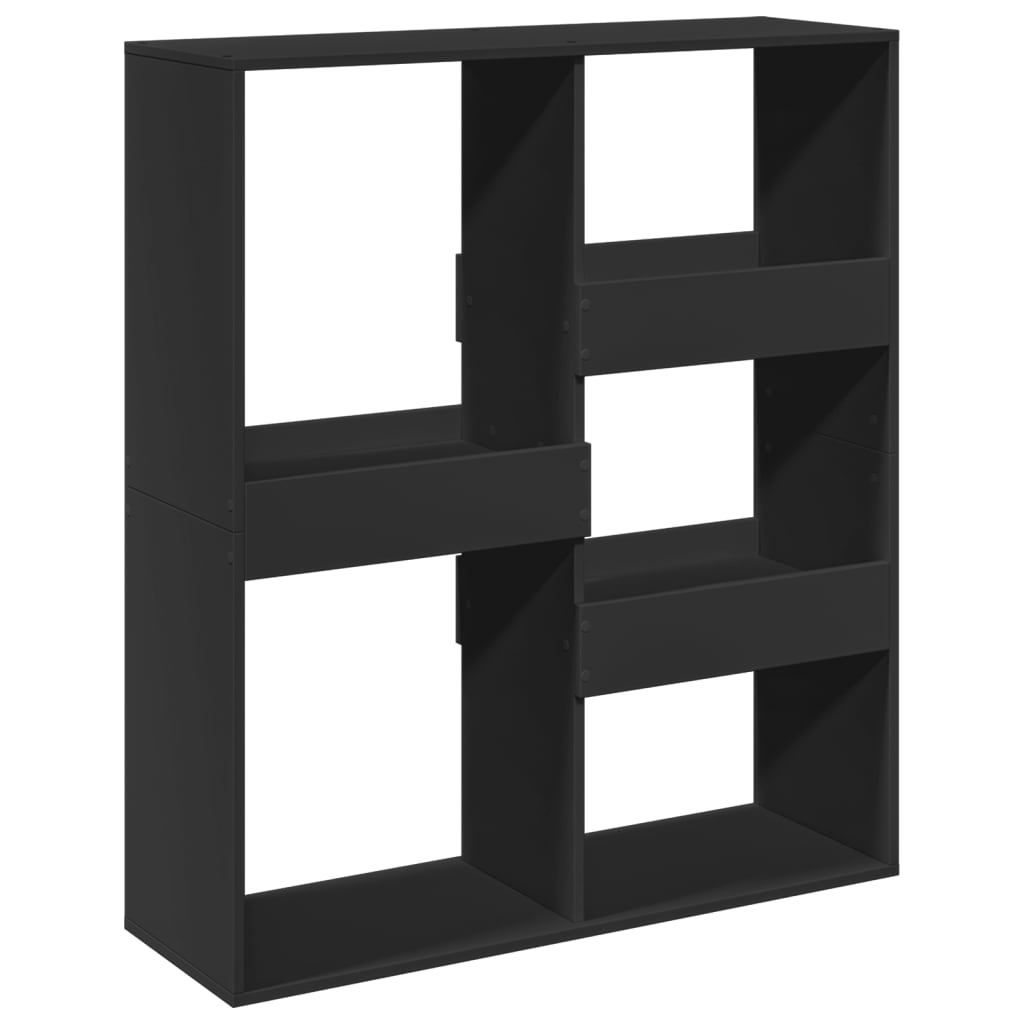 Bokhylle Svart 100x33x115 cm