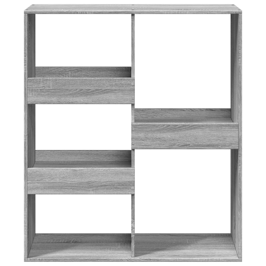 Bokhylle Sonoma Grå 100x33x115 cm