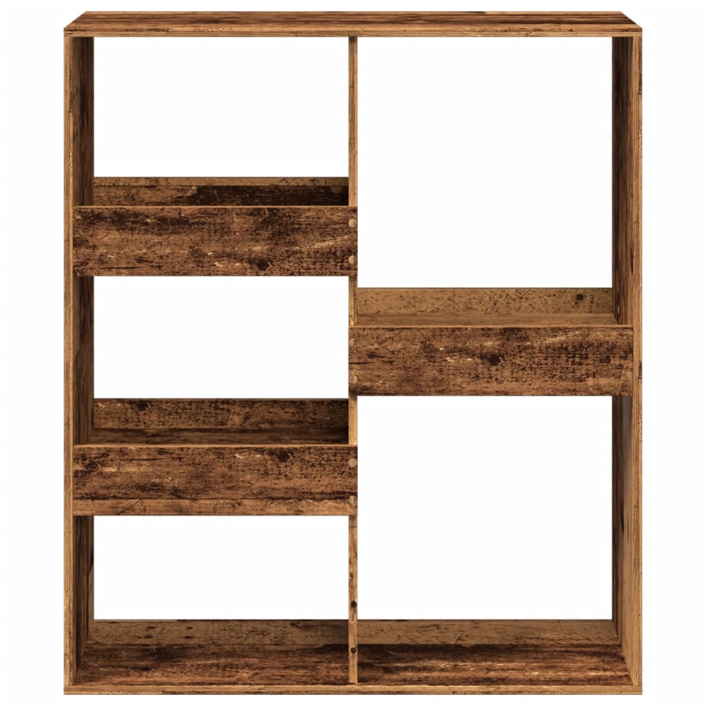 Bokhylle Gammelt Tre 100x33x115 cm
