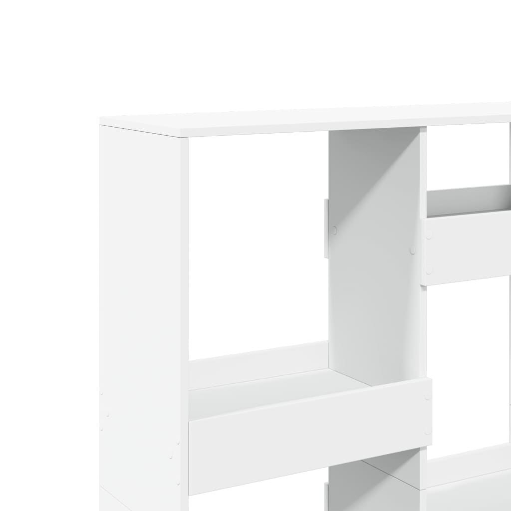 Bokhylle Hvit 100x33x135 cm