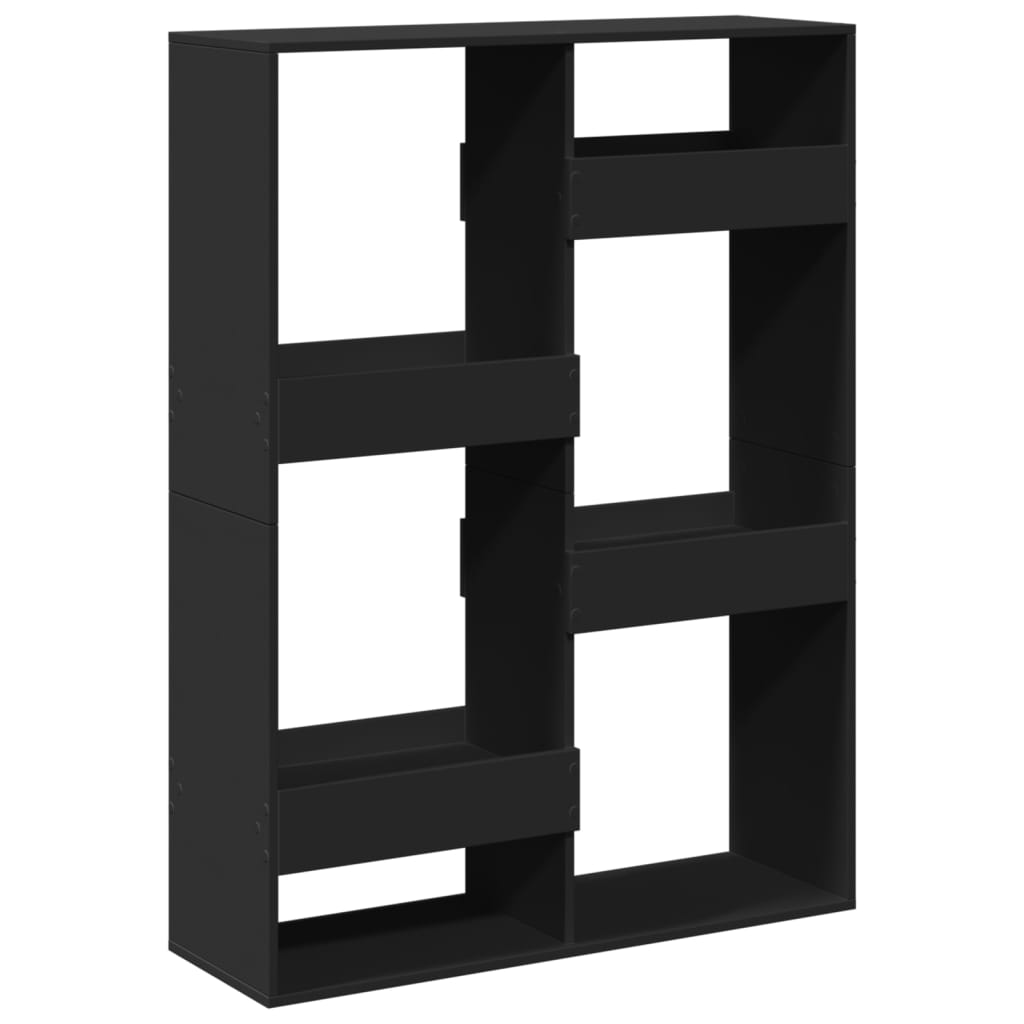 Bokhylle Svart 100x33x135 cm