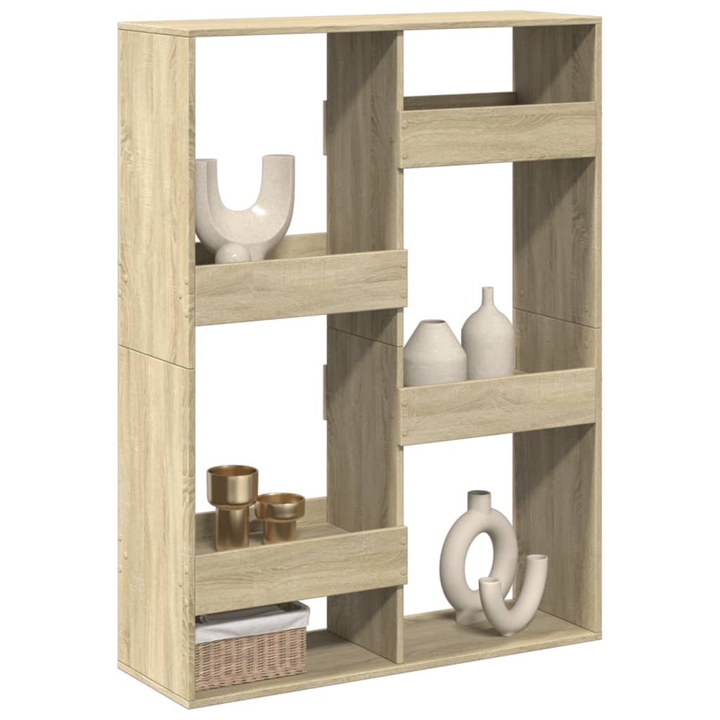 Bokhylle Sonoma Eik 100x33x135 cm
