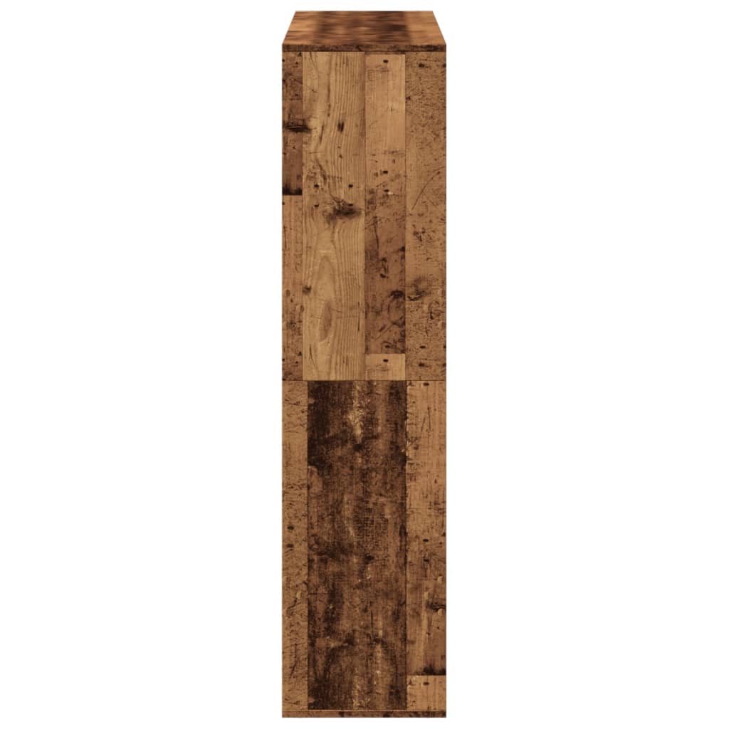 Bokhylle Gammelt Tre 100x33x135 cm