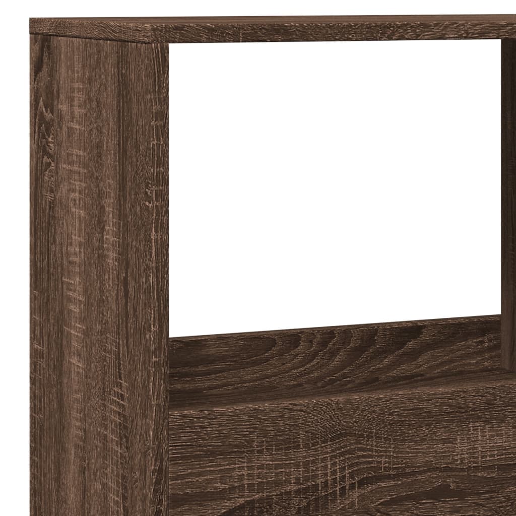 Bokhylle Brun Eik 100x33x155,5 cm
