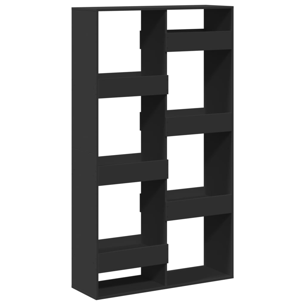 Bokhylle Svart 100x33x175 cm