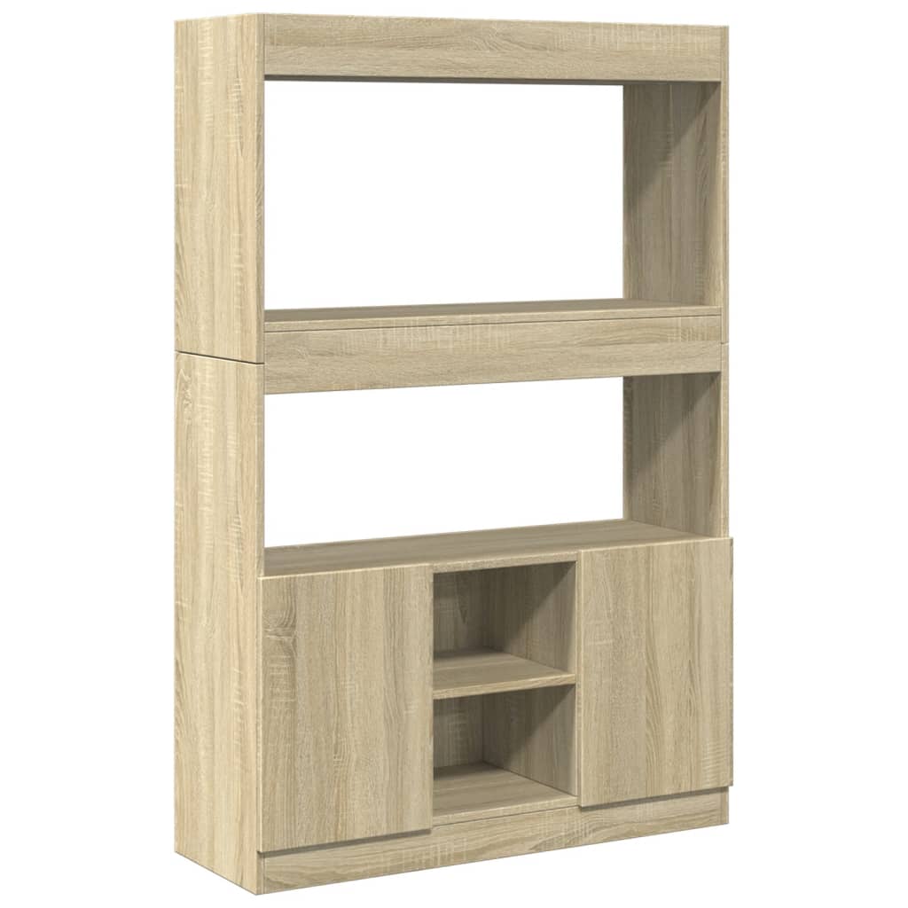 Skap Sonoma Eik 92x33x140 cm