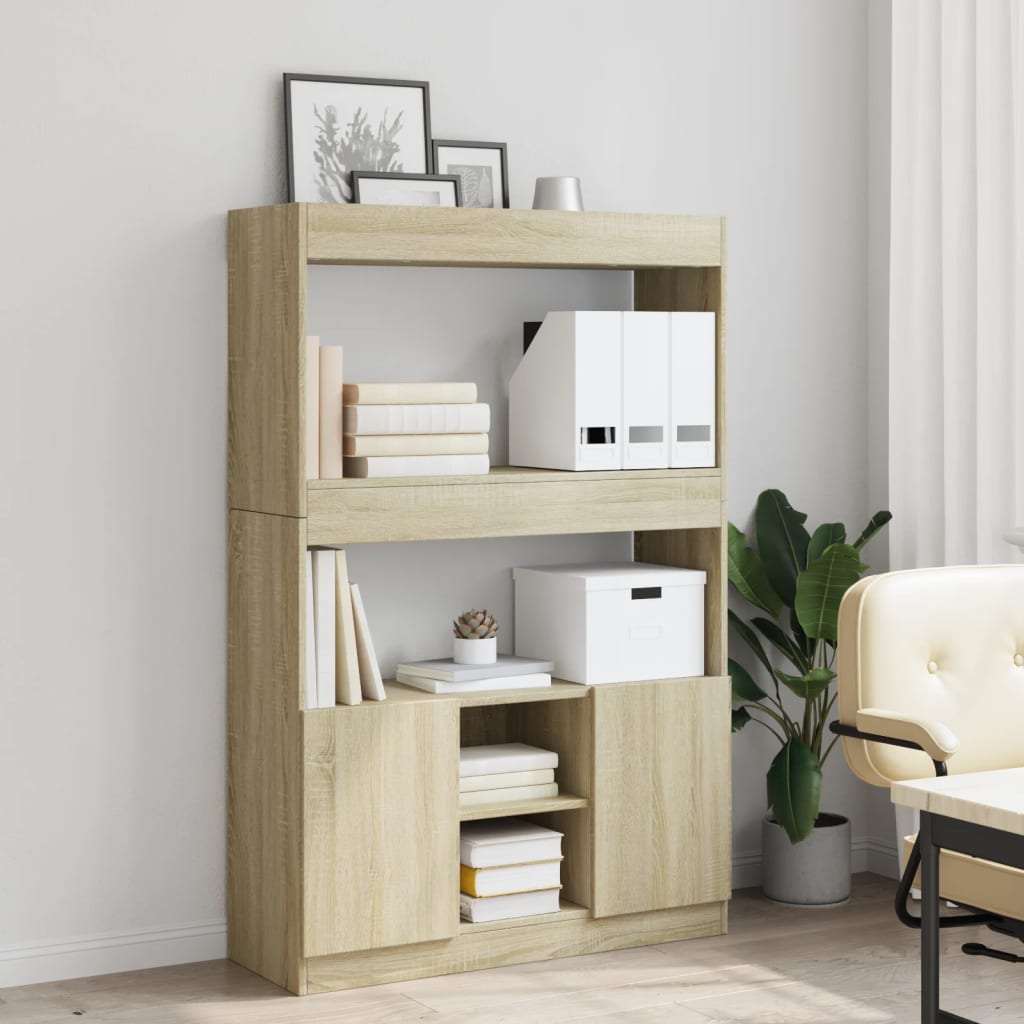 Skap Sonoma Eik 92x33x140 cm