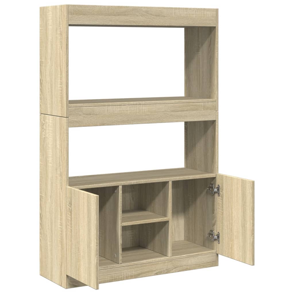 Skap Sonoma Eik 92x33x140 cm