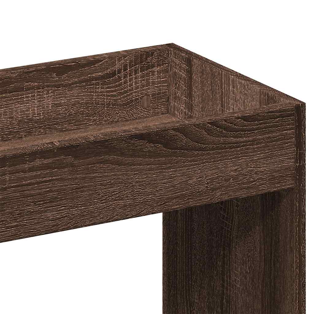Skap Brun Eik 92x33x140 cm