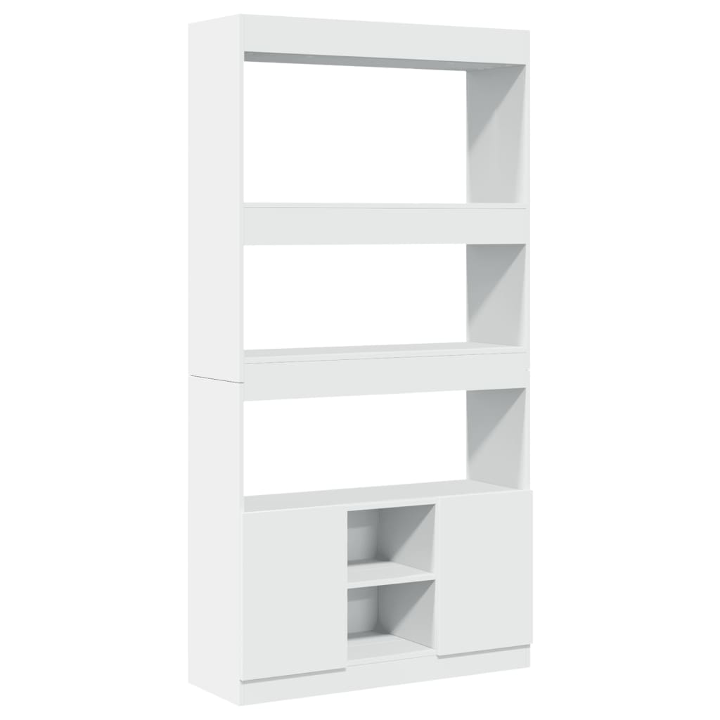 Skap Hvit 92x33x180 cm