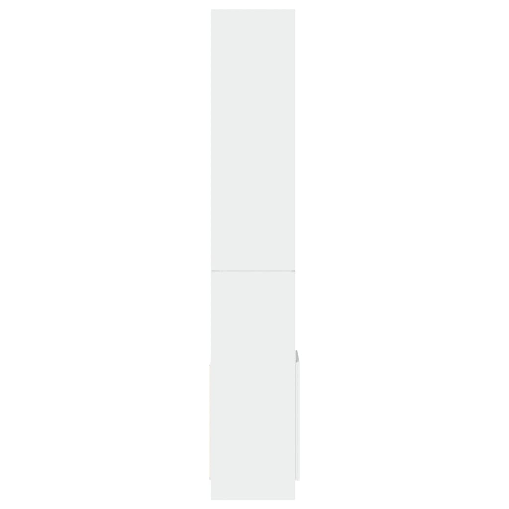 Skap Hvit 92x33x180 cm