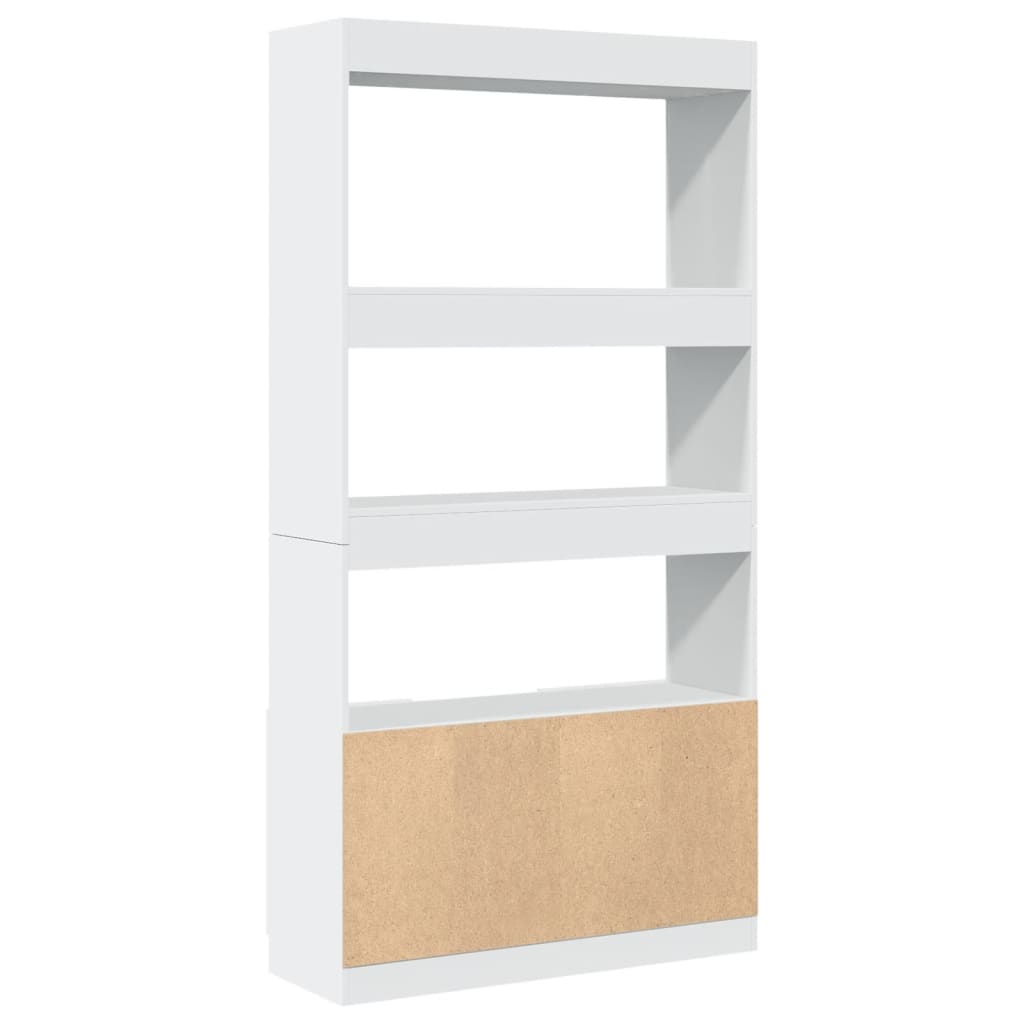 Skap Hvit 92x33x180 cm