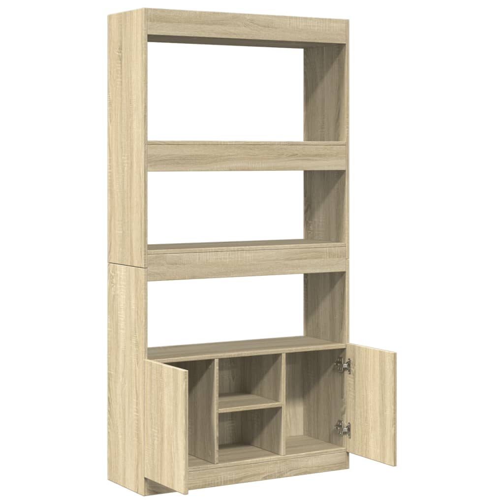Skap Sonoma Eik 92x33x180 cm
