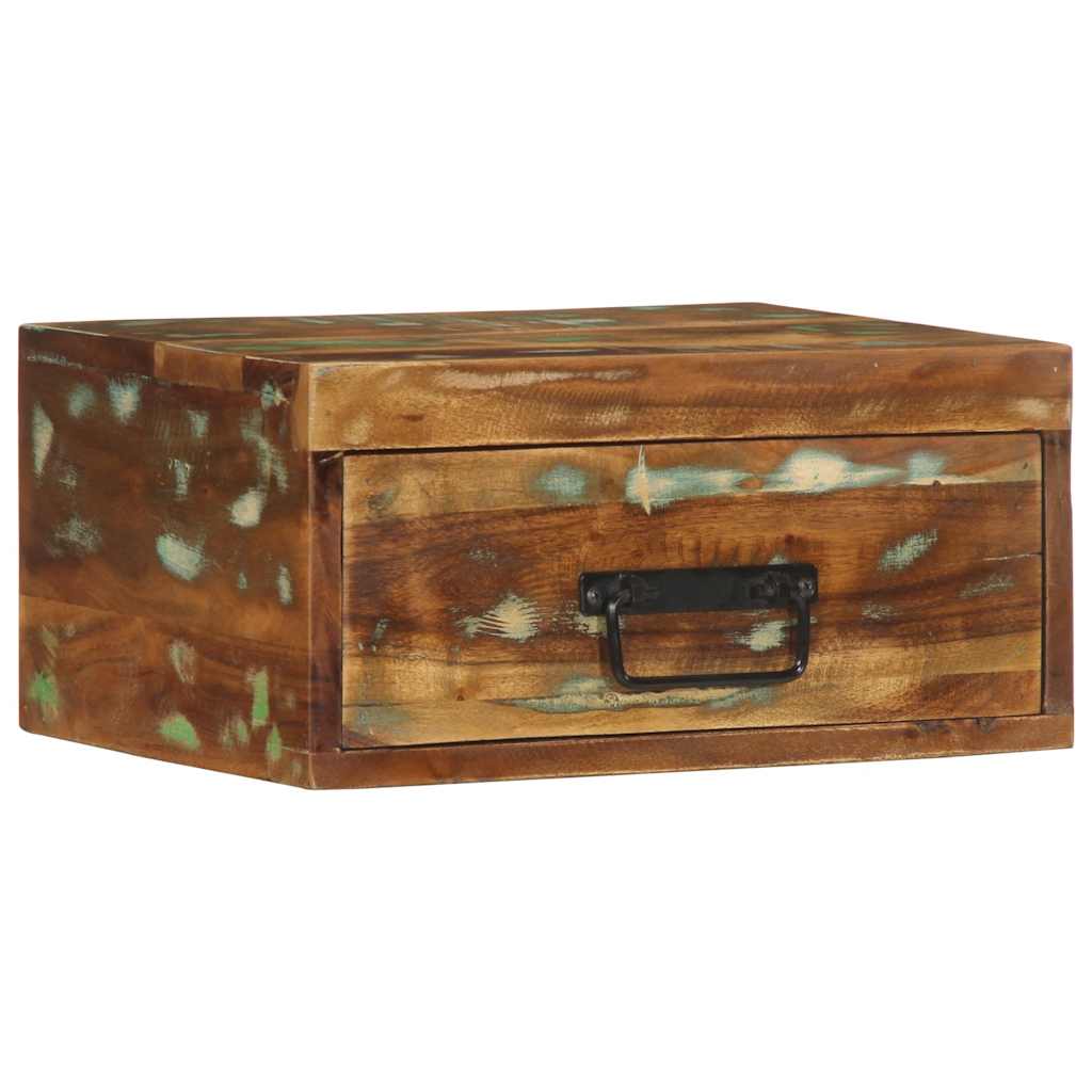 Nattbord Sengbord Sengbord gjenvunnet heltre Vegghengt