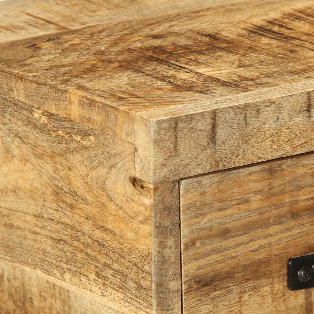 TV-Møbel Tre Tv-benk Veggmontert 60x30x19 cm grovt heltre mangotre