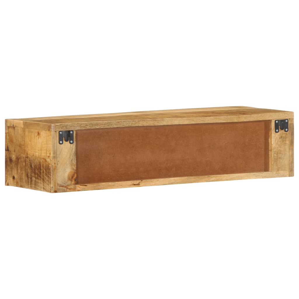 TV-Møbel Tre Tv-benk Veggmontert 80x30x19 cm grovt heltre mangotre