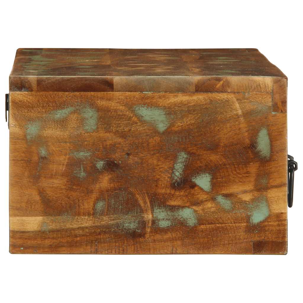TV-Møbel Tre Tv-benk Veggmontert 80x30x19 cm gjenvunnet heltre