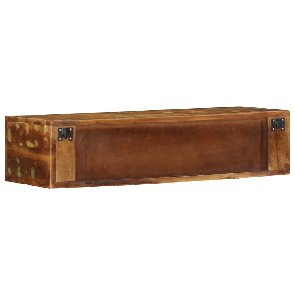 TV-Møbel Tre Tv-benk Veggmontert 80x30x19 cm gjenvunnet heltre