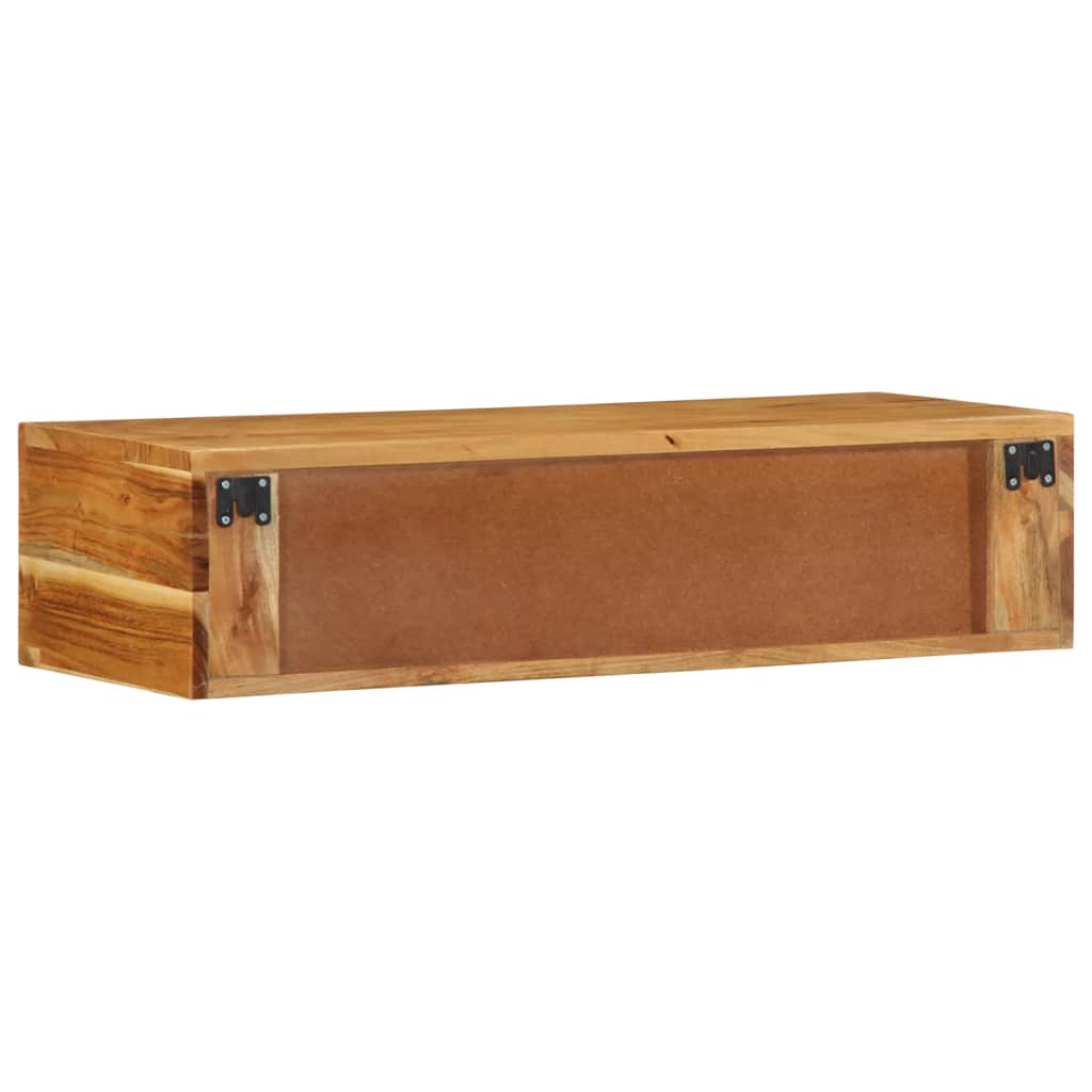 TV-Møbel Tre Tv-benk Veggmontert 80x30x19 cm heltre akasie