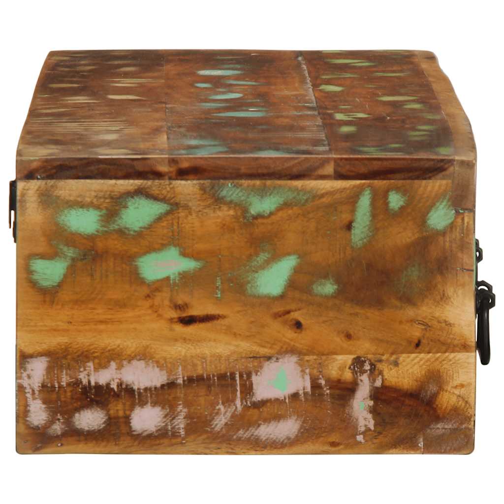 TV-Møbel Tre Tv-benk Veggmontert 100x30x19 cm gjenvunnet heltre