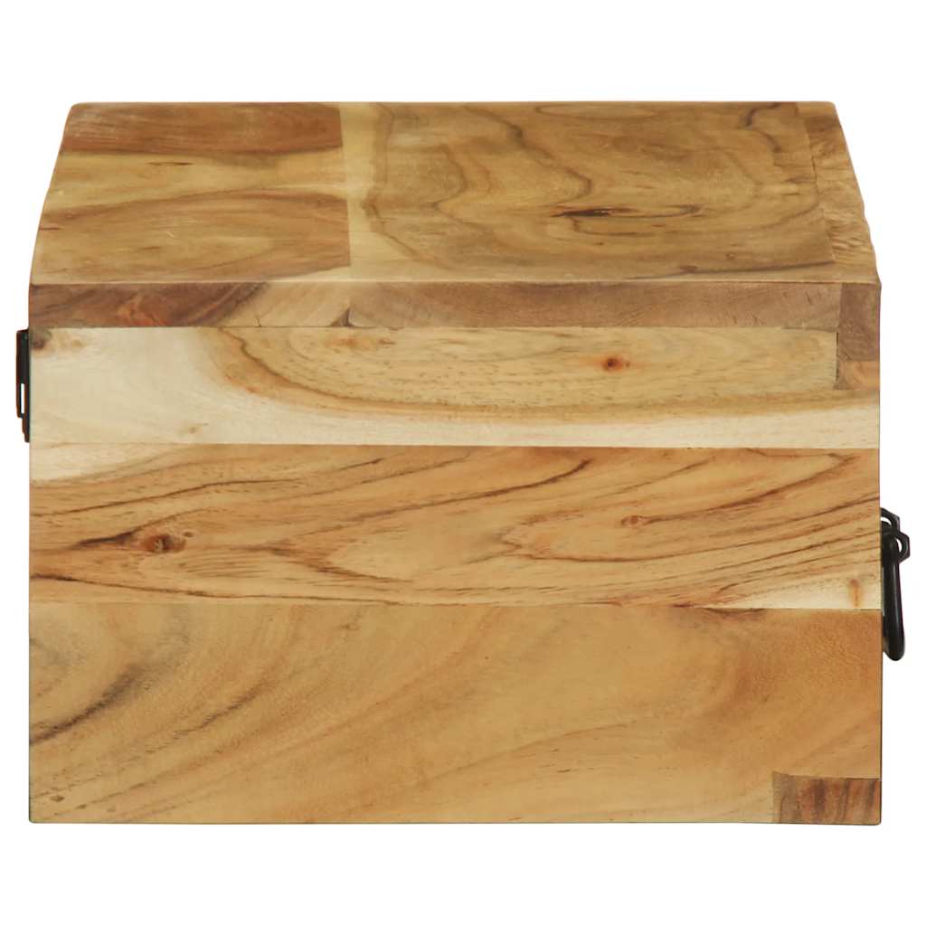 TV-Møbel Tre Tv-benk Veggmontert 100x30x19 cm heltre akasie