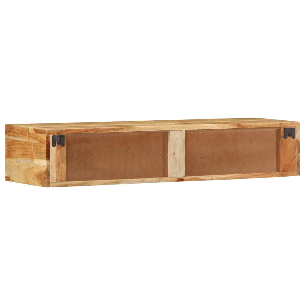 TV-Møbel Tre Tv-benk Veggmontert 100x30x19 cm heltre akasie