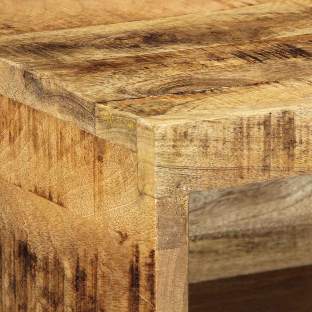 TV-Møbel Tre Tv-benk Veggmontert 40x30x19 cm grovt heltre mangotre