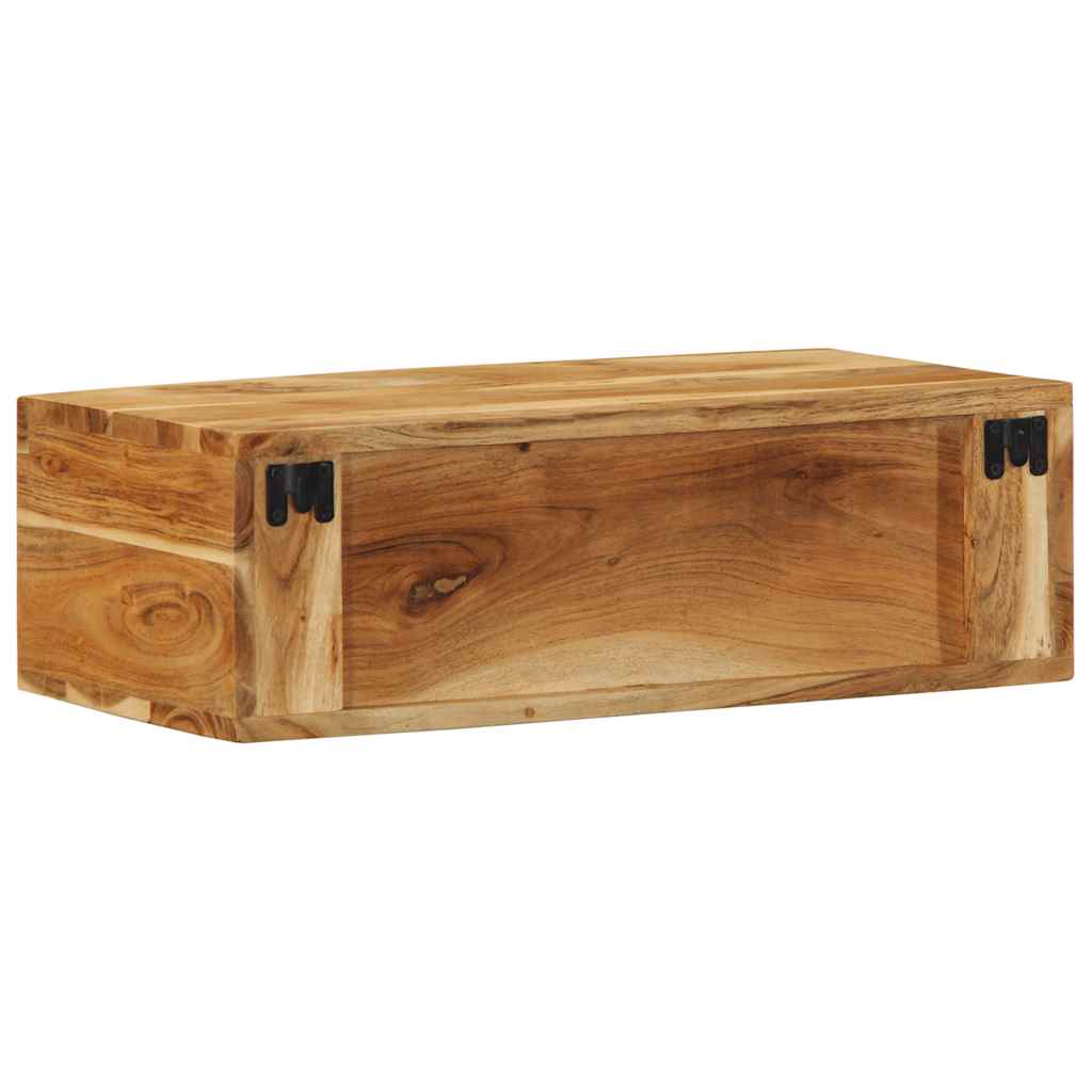 TV-Møbel Tre Tv-benk Veggmontert 60x30x19 cm heltre akasie
