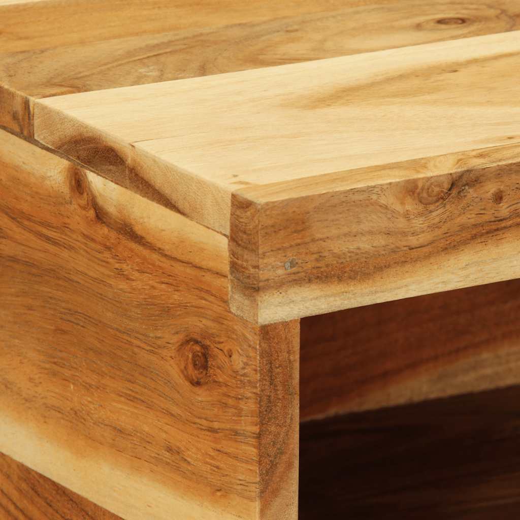 TV-Møbel Tre Tv-benk Veggmontert 60x30x19 cm heltre akasie