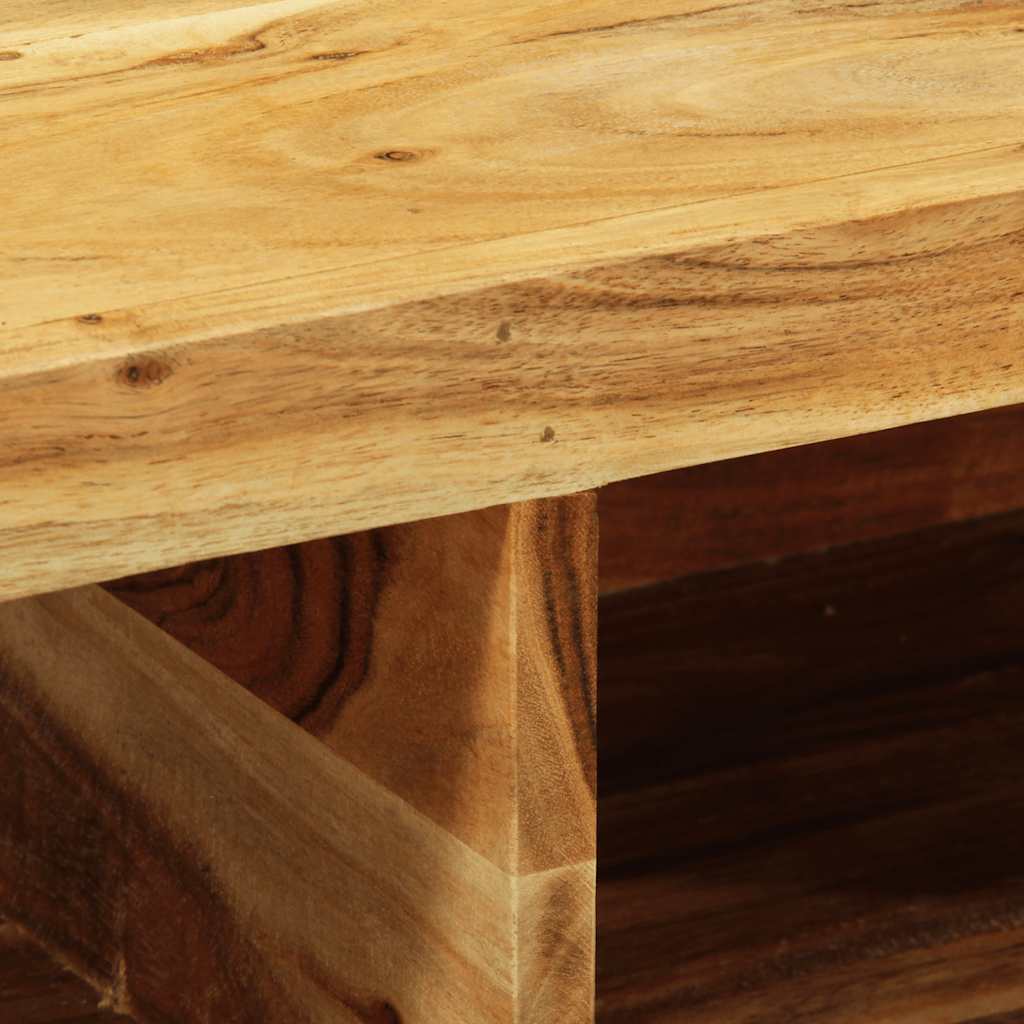 TV-Møbel Tre Tv-benk Veggmontert 60x30x19 cm heltre akasie